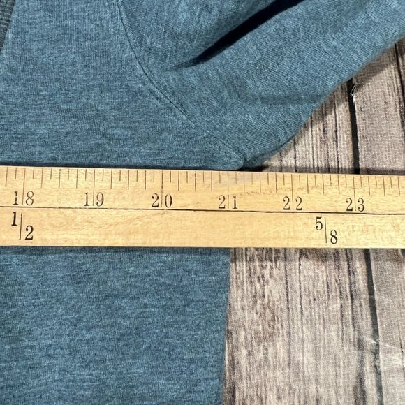 TASC Performance Bamboo Full Zip Track Jacket Medium Mens Blue Active Running - Picture 6 of 8